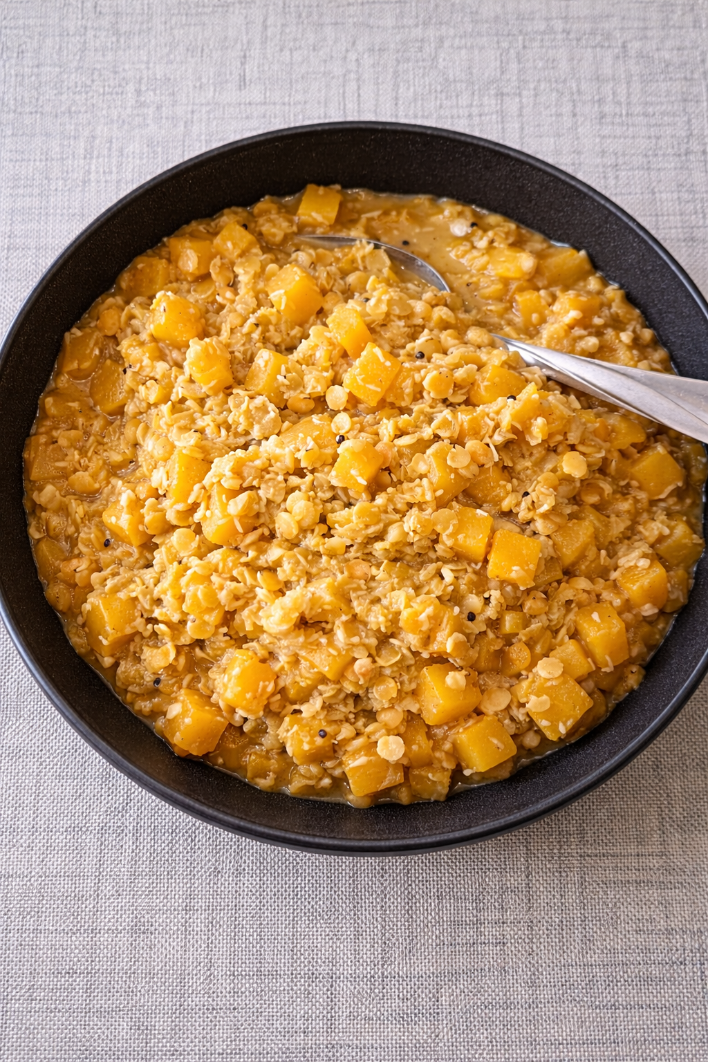 Butternut Squash and Coconut Curry with Red Lentils