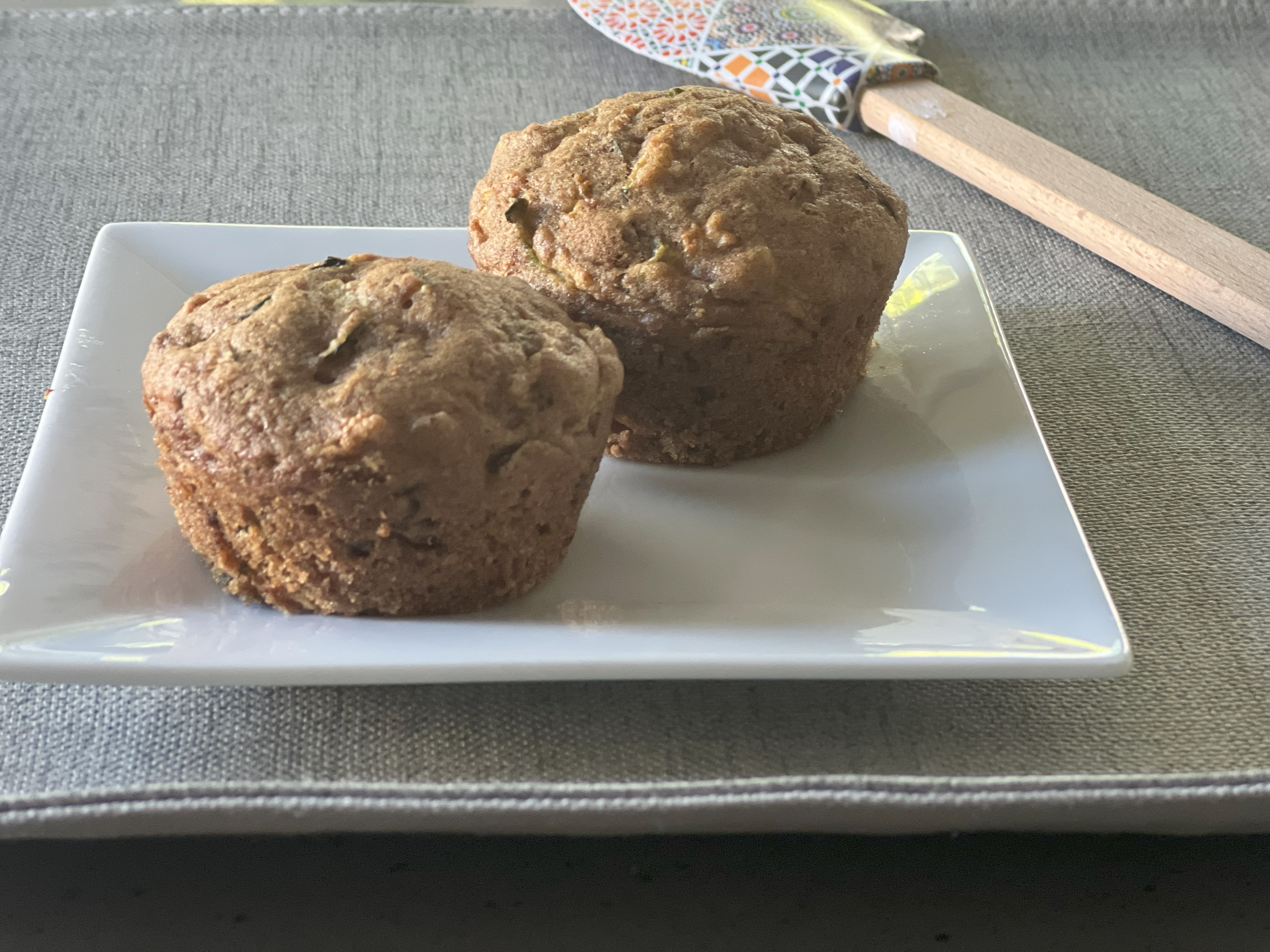 Zucchini Bread with Chocolate & Walnuts